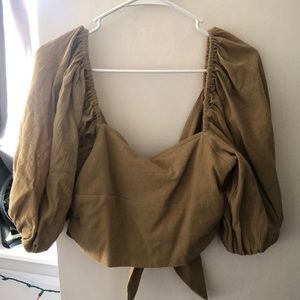 Jen's Pirate Booty for Free People Tie Back Blouse